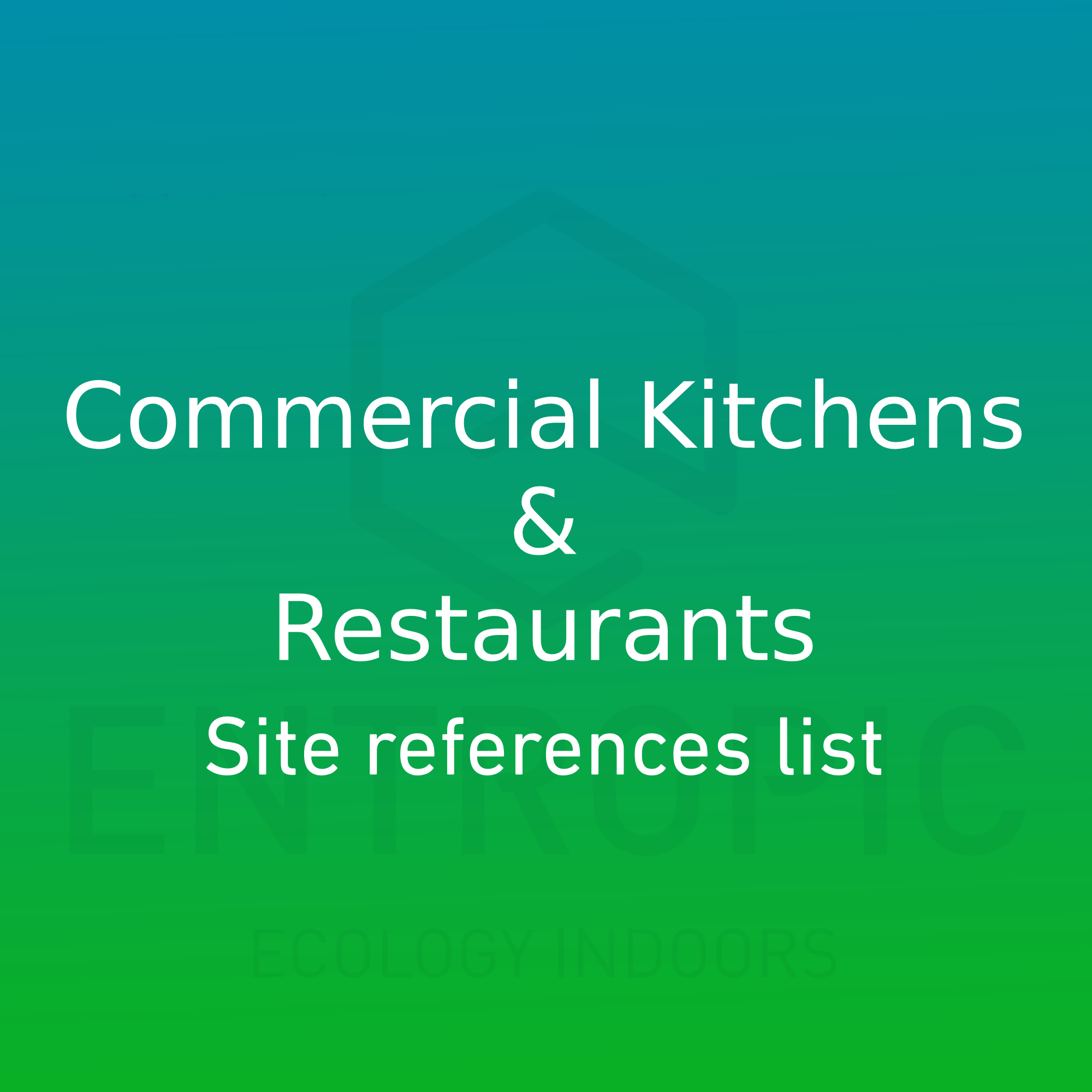 Kitchens Site Reference List 